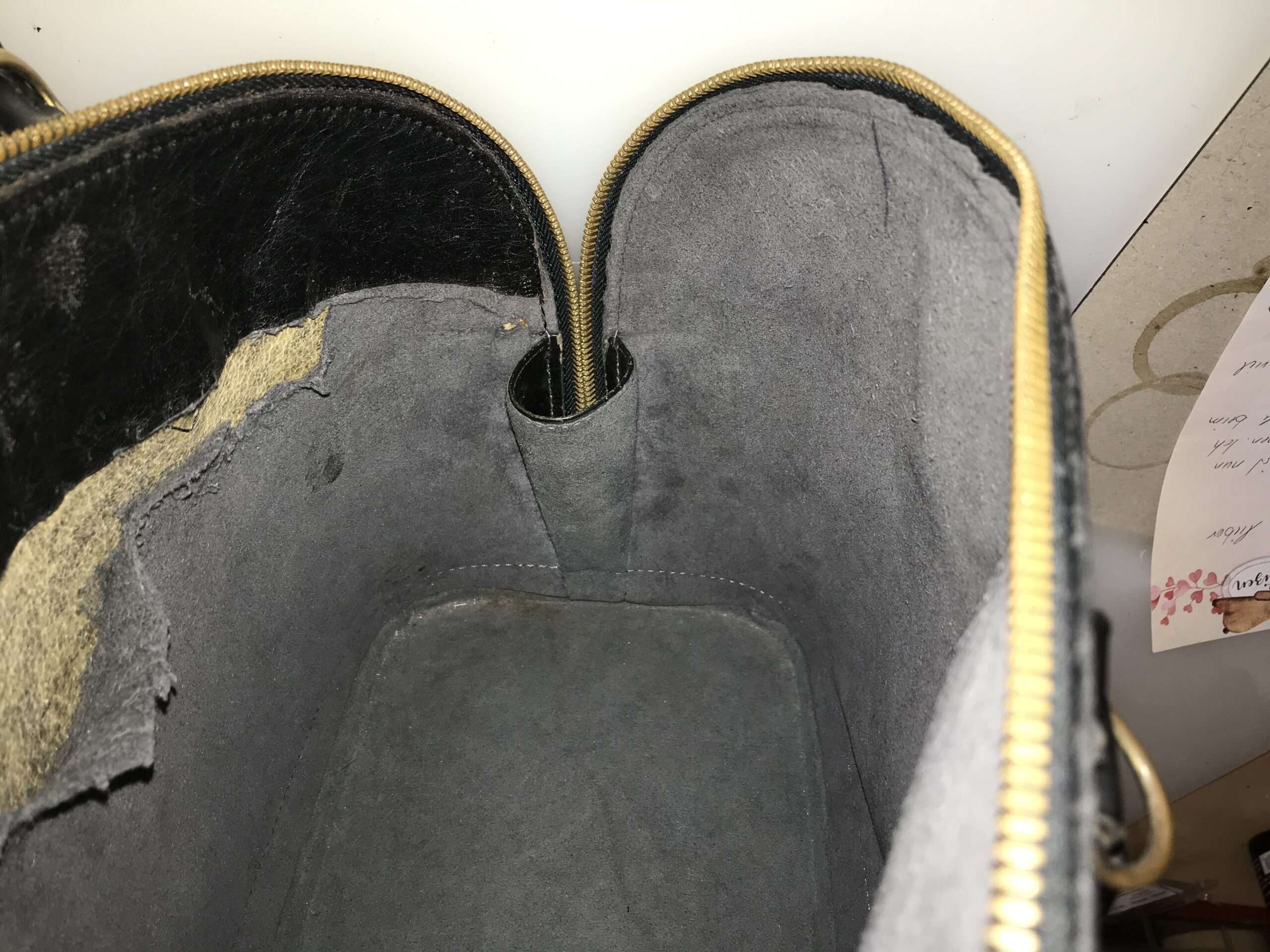 Alma altes Innenfutter