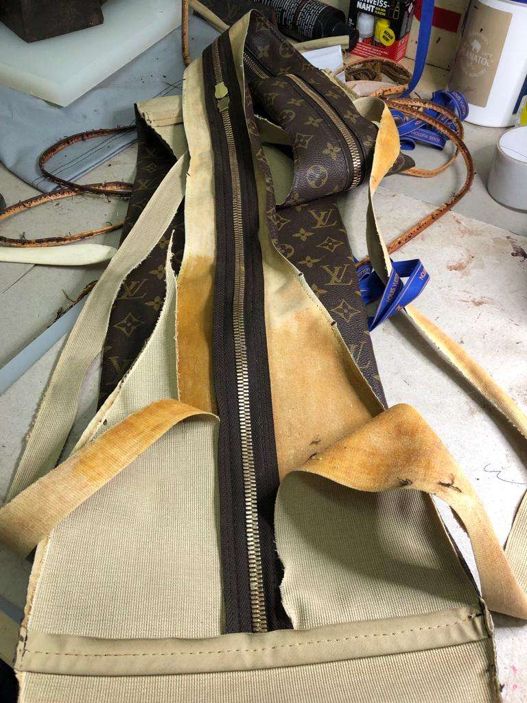 Sac Long Lederteile anfertigen